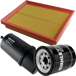 Kit Filtros De Ar Óleo Combustível Fiat Uno Mille 1.0 E Fiorino 1.4 Flex De 2001 Até 2012