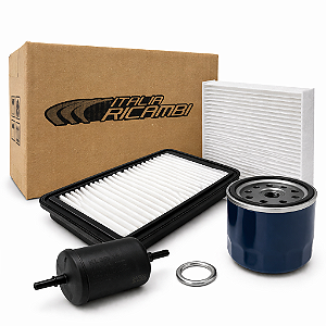 Kit Filtros Completo para Hb20 1.0 Turbo Flex de 2016 a 2018 - Italia Ricambi