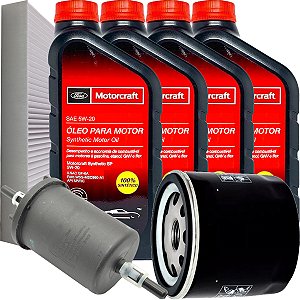 Kit 6ª Revisão 60.000 Km 72 Meses - Ford Ecosport 1.5 12V 3 Cilindros Dragon 2018 2019 2020 2021