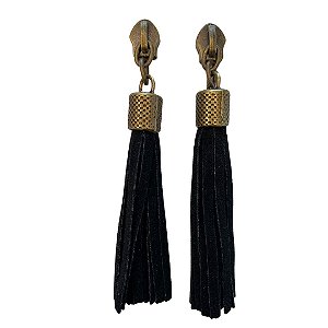 Cursor Chaveiro Tassel-2Uni-Ouro Velho / Preto