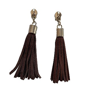 Cursor Chaveiro Tassel-2Uni-Niquelado/ Marrom