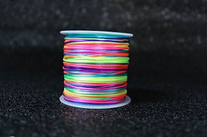 Cd001-1Mm-Cordão De Cetim Multicolor /015