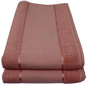 Toalha Banho Felpudo Multi-Arte Iii Liso Rosa Antigo 11033