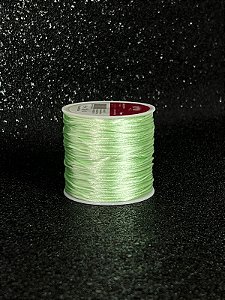 Cd001-1Mm-Cordão De Cetim Verde Claro /159