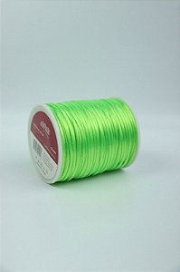 Cd001-2Mm-Cordão De Cetim Verde Neon /160