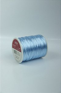 Cd001-2Mm-Cordão De Cetim Azul Claro /156