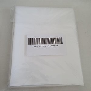 Tecido Percal 400 Fios - Branco - 100% Algodão - 1 X 2,55