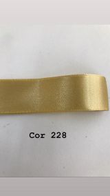 Fita De Cetim Numero 9 Progresso Cf009 Cor 228 Dourado