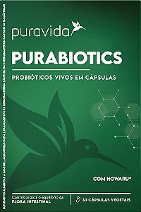 PURABIOTICS Probióticos Vivos 30 Caps  PURAVIDA
