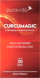CÚRCUMA CURCUMAGIC 30 CAPS PURAVIDA