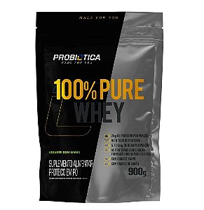 100% PURE WHEY PROTEIN 900G REFIL IOGURTE COM LIMÃO