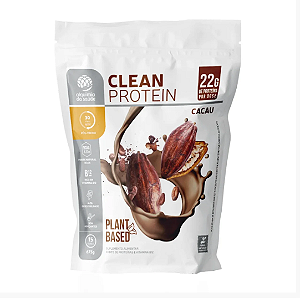 PROTEÍNA VEGANA CLEAN PROTEIN VEGAN 675gr CACAU - ALQUIMIA DA SAÚDE