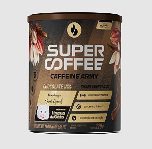 SUPER COFFEE 220G CHOCOLATE LINGUA DE GATO