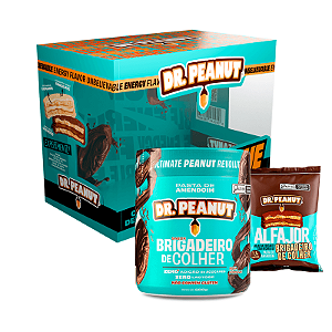PROMOPACK DR PEANUT BRIGADEIRO DE COLHER 600G + 1 ALFAJOR