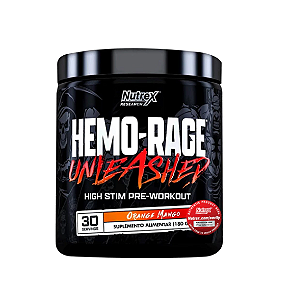 PRÉ TREINO HEMO-RAGE 180G ORANGE MANGO - NUTREX