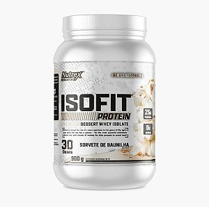 Whey Protein Isolado ISOFIT 900G BAUNILHA NUTREX