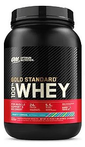 GOLD STANDART 100%  WHEY 900G FRUITY CEREAL