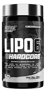 LIPO 6 HARDCORE 60 CAPS - NUTREX RESEARCH (USA)