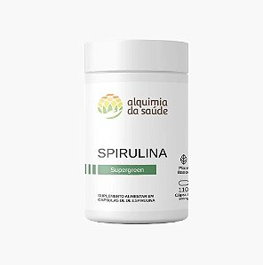 SPIRULINA SUPERGREEN 110 CAPS - ALQUIMIA DA SAÚDE