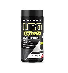 TERMOGÊNICO LIPO EXTREME 30 CAPS - CELL FORCE