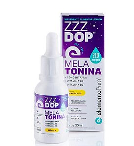 Melatonina Zzzdop  30ml Maracuja  - Elemento Puro