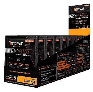 Isotonic Display ( 20 un de 33g ) Sabor Laranja - REIDRAT Nutrition