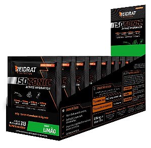 Isotonic Display ( 20 un de 33g ) Sabor Limão - REIDRAT Nutrition