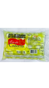 Ovo de Codorna em Conserva 1,7kg ( 1kg Drenado ) Cia da Codorna