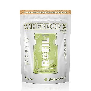 WHEYDOP X 900g Refil  Chocolate Branco com Pistache