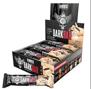 Dark Bar 8un x 90g  Sabor Flocos com Chocolate Chips