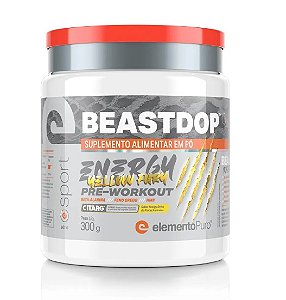 Beastdop Energy Drink De Frutas Amarelas 300g