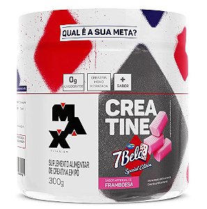 Creatine 7 Belo Sabor Framboesa 300g MAX TITANIUM