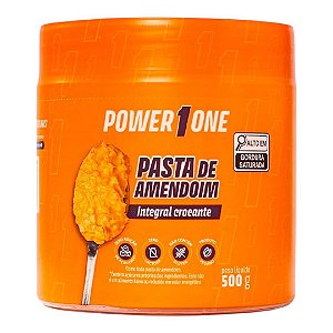 Pasta De Amendoim Integral Crocante 500g Power One