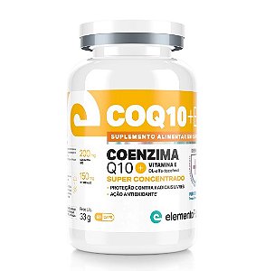 Coenzima Q10 + Vitamina E 60 Caps