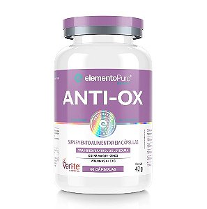 Anti-Ox Transresveretrol, Coq-10, Zinco e Vitaminas 60 Caps