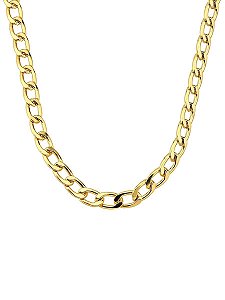 COLAR ELO GRUMET | BANHADO A OURO