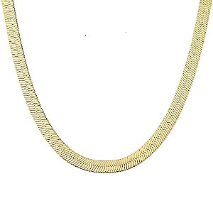 CHOKER DE MALHA FITA 30CM 5MM