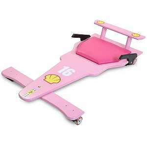 Carrinho de Rolimã F1 Rosa 16