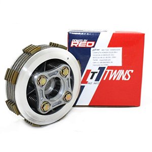 Kit Embreagem Completa LT1 Twins (Red Dragon) CG 125/150 Bros 125/150