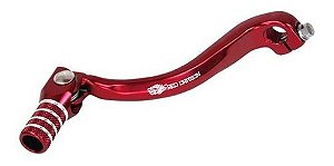 Pedal Câmbio Alum Forjado Red Dragon CRF 450R 2002/2008 Vermelho