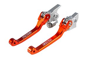 Manetes Retráteis KTM Red Dragon Xtreme 2014 em diante - Laranja