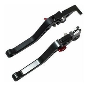 Manetes Esportivos Red Dragon YBR 125E 125K Factor Lona - Preto