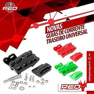 Guia Traseira Corrente Universal Importadas Red Dragon - Cor Preta