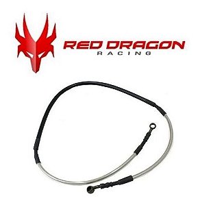 Flexível Freio Red Dragon Traseiro Universal Aço Cross/Enduro