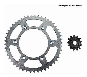 Kit Relação Coroa Pinhão 525 Red Dragon KTM Adventure 990 2010/2013