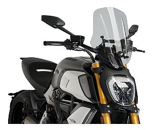 Bolha Puig 3775H Diavel 1260S Fume Clara Ajustável