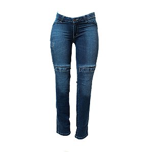 Calça Jeans Para Motociclista HLX Concept - Feminina - Tam. 42