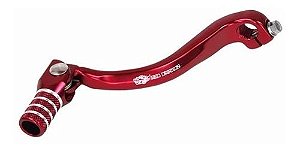 Pedal Câmbio Alumínio Forjado Red Dragon Honda CRF 150R Vermelho