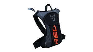 Mochila Hidratação Red Dragon Evolution 2,0 Lt - Preta/Laranja