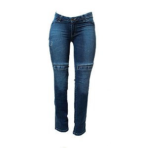 Calça Jeans Para Motociclista HLX Concept - Feminina - Tam. 48